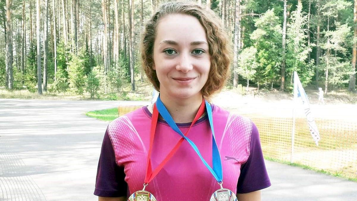 Изображение: Рязанка Арина Былинко завоевала два «серебра» на Чемпионате России по лыжероллерам