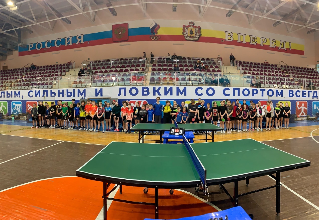 Изображение: Первенство Рязанской области по настольному теннису среди юношей и девушек до 16 лет
