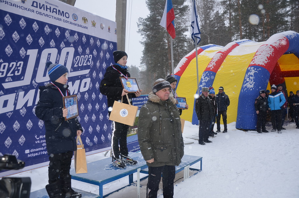 Изображение: Чемпионат Рязанской области по лыжным гонкам, посвященный  100-летию общества «Динамо»