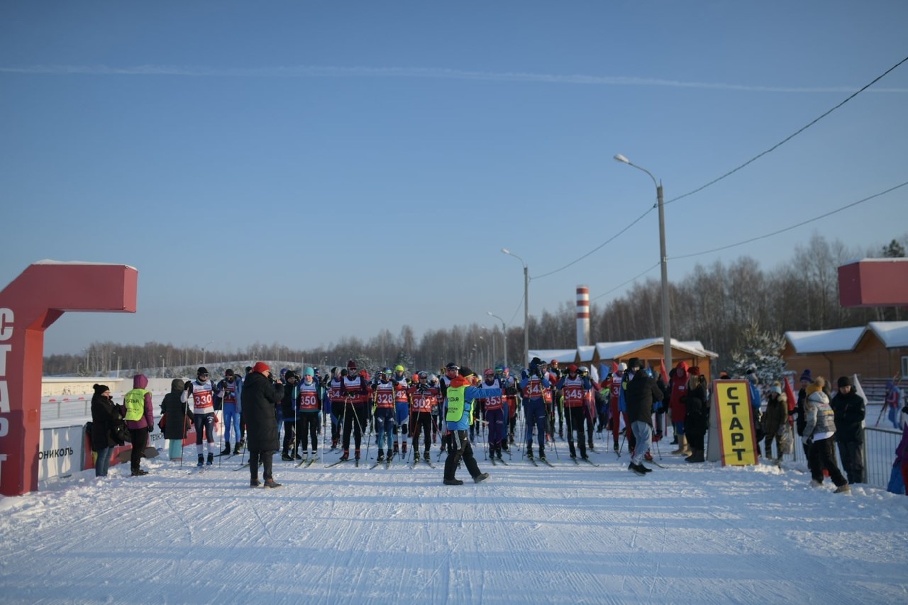 Изображение: На биатлонном комплексе «Алмаз» прошел лыжный марафон