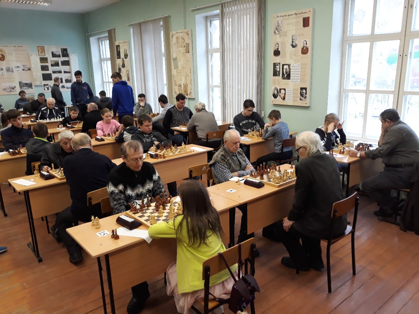 Изображение: В Рязани с 3 по 12 января прошел чемпионат Рязанской области по шахматам 2020 года. Первая лига.